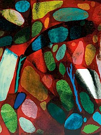Blue Sticks (detail)