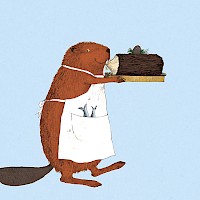 Beaver's Chocolate Log