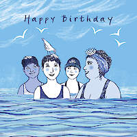 Birthday Bathers